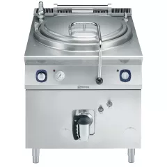 Marmita cu incalzire indirecta Electrolux Professional, alimentare pe gaz, 100 litri, cu intrerupator de presiune