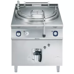 Marmita cu incalzire indirecta Electrolux Professional, alimentare pe gaz, 150 litri, cu intrerupator de presiune