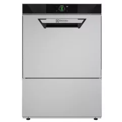 Masina de spalat vase NeoBlue Touch undercounter cu pompa de scurgere, pompa de detergent si dozator agent de clatire integrat; Productivitate: 65/40/36/24/15 cosuri/ora