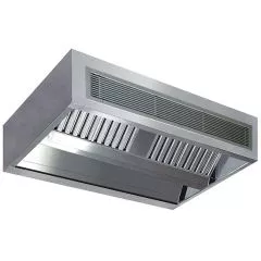 Hota cubica centrala cu inductie fara motor, 2400x2200 mm