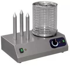 Modul de incalzire hot dog, 3 dispozitive incalzire chifle, capacitate 40 buc