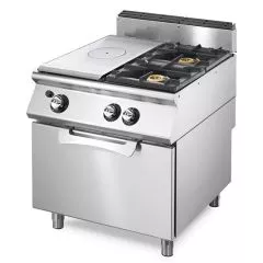 Masina de gatit pe gaz cu cuptor static pe gaz, 2 arzatoare