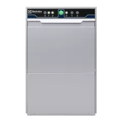 Masina de spalat pahare tip undercounter Electrolux Professional cu pompa de scurgere si dozator detergent si agent de clatire, 1 ciclu, 30cosuri/h 402202