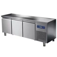 Masa congelare,fara rebord, 3 usi, 400 litri