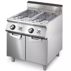 Masina electrica de fiert paste, 2 bazine GN2/3, 2x26 litri