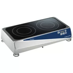 Plita cu inductie Electrolux Professional, alimentare de la priza. 2 zone, model side-by-side