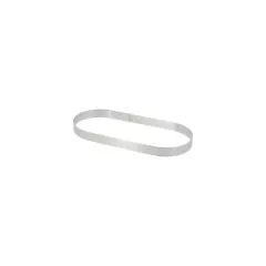 Forma perforata pentru tarta, inox 14,5 x 3,5 cm - de Buyer