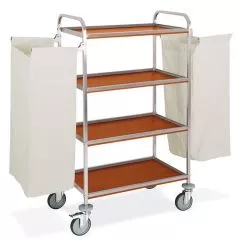 Carucior de camera cu 4 rafturi