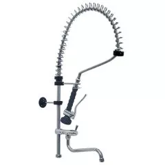 Modul de pre-clatire cu gat cu pivotare