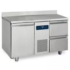 Masa rece, 2 usi GN1/1, cu rebord, 281 litri
