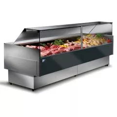 Vitrina rece pentru carne, 2960 mm