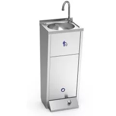 Lavoar pentru spalarea mainilor, cu cos pentru hartie