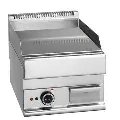 Grill electric cu placa neteda, de banc, 395x520 mm