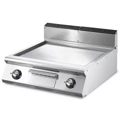 Grill electric cu placa neteda, de banc, 695x610 mm
