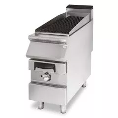 Grill pe gaz cu vapori de apa, 320x640 mm