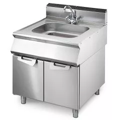 Modul neutru cu chiuveta si suport 2 usi