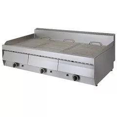 Gratar pe gaz cu apa, de banc, 3 zone de lucru