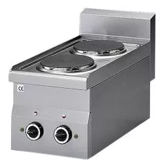 Masina de gatit electrica, 2 plite, de banc