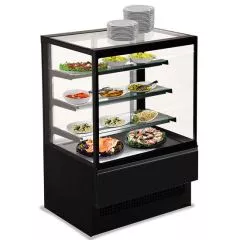 Vitrina refrigerata, 3 rafturi, l=900 mm