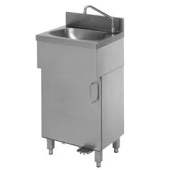 Lavoar pentru spalarea mainilor, dulap inchis