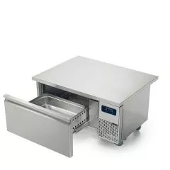 Suport pentru plite adancimea 900, l=1200 mm cu 1 sertar refrigerare GN 2/1 h=150 mm