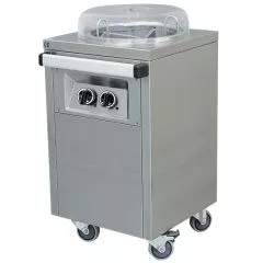 Modul distribuitor farfurii calde, capacitate 50 farfurii