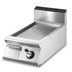 Grill pe gaz, de banc, placa neteda cromata, fara suport