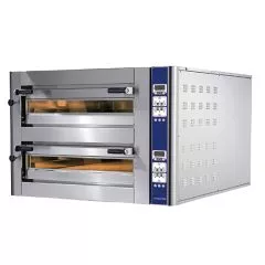 Cuptor pizza electric, 6+6 pizza/35cm, control electronic, putere 16,8 kW