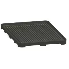 Placa cu caneluri pentru 2 arzatoare