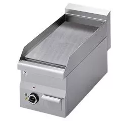 Grill electric cu placa neteda, de banc, 29,5x47 cm
