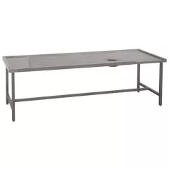 Masa sortare, orificiu debarasare stanga, 2400 mm