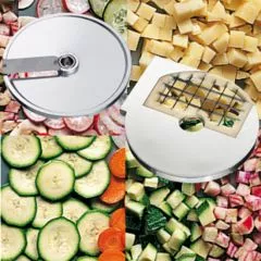 Set cutit taiere si sita legume cub 10x10 mm