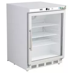 Dulap refrigerare cu usa din sticla; Capacitatea: 130 lt; Dim: 600x585x855 mm; Gr: 44 kg
