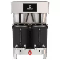 Masina preparare cafea Electrolux Professional, cu doua grupuri, cu caseta cu dispozitiv de incalzire