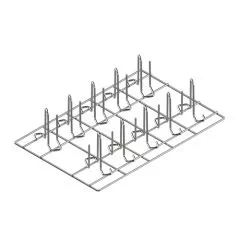 Grill suport pui rotisati capacitate 10 pui