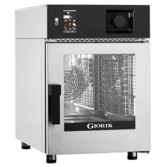 Cuptor electric combi Giorik MINI TOUCH - 6 GN 2/3 - Sistem automat de spalare (lichid)
