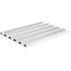 Foaie 600x400 mm pentru 5 paini frantuzesti, perforata si acoperita cu silicon