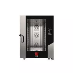 Cuptor electric combi pentru gastronomie / patiserie, capacitatea 10 tavi GN1/1, panou de comanda digital BLACK MASK