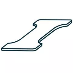 Insertie pentru plite electrice patrate