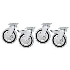 Set rotile (2 cu frana si 2 fara frana) Z/TRUOEVO