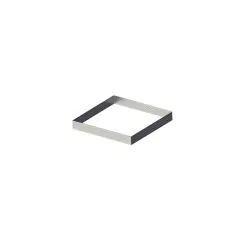 Forma tarta din inox 8 x 8 cm - de Buyer