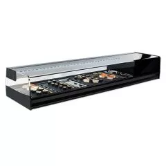 Vitrina sushi cu racitor, 6xGN1/3