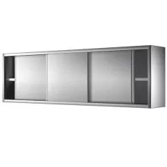 Dulap suspendat, usi glisante, 1 polita, 1500x400 mm