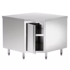 Masa tip dulap pe colt, fara rebord, 1000x700 mm