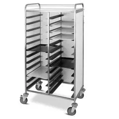 Carucior tavi, inchis, capacitate 24 tavi GN1/1
