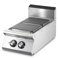 Masina de gatit electrica, de banc cu 2 plite patrate