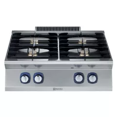 Masina de gatit Electrolux Professional cu 4 arzatoare (5,5 kW fiecare), alimentare gaz, de banc