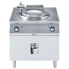 Marmita indirecta alimentare electrica Electrolux Professional, 60 litri, cu intrerupator de presiune, cu reumplere automata a peretelui dublu