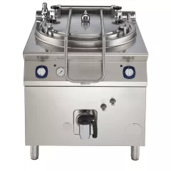 Marmita cu incalzire indirecta Electrolux Professional, alimentare pe gaz, 150 litri, cu intrerupator de presiune, autoclava