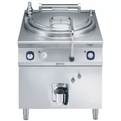Marmita cu incalzire indirecta Electrolux Professional, alimentare electrica, 150 litri, cu intrerupator de presiune